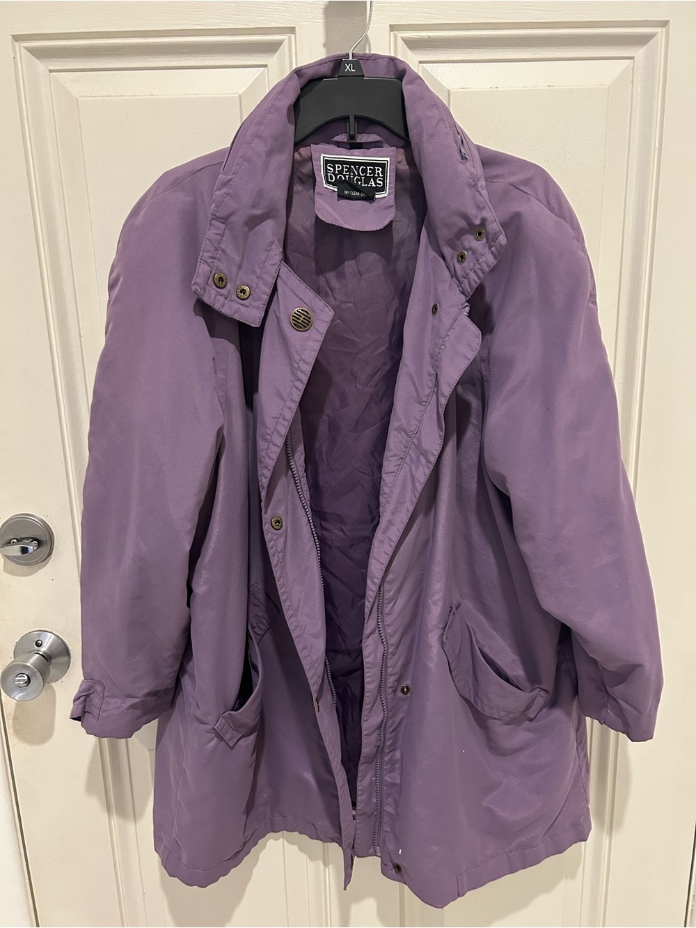 Vintage Women's Lavender Utility Jacket